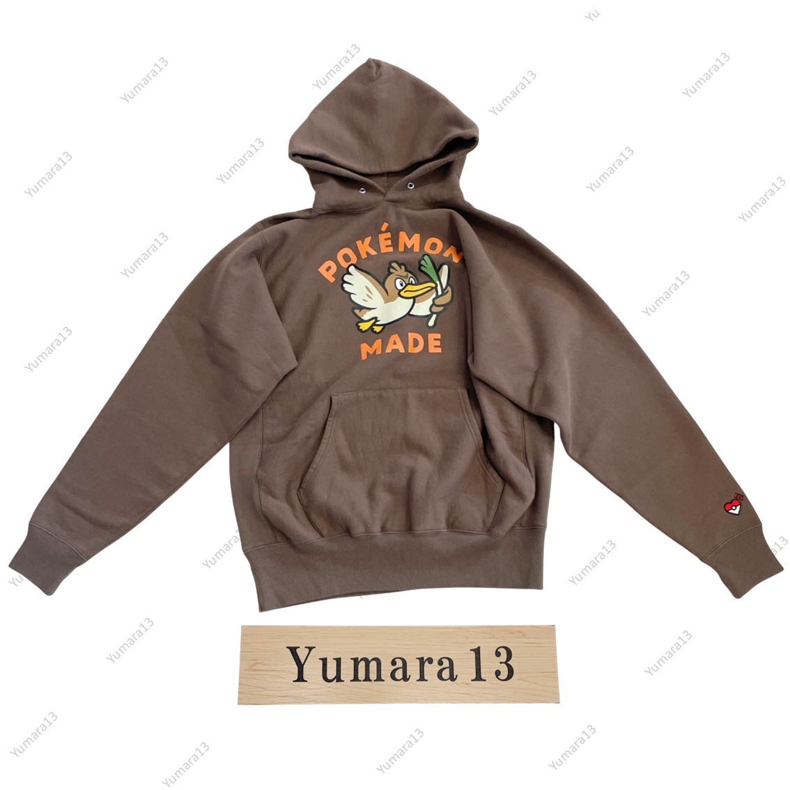 HUMAN MADE x Pokemon Made Heavyweight Hoodie Kamonegi XX30CS006 | eBay