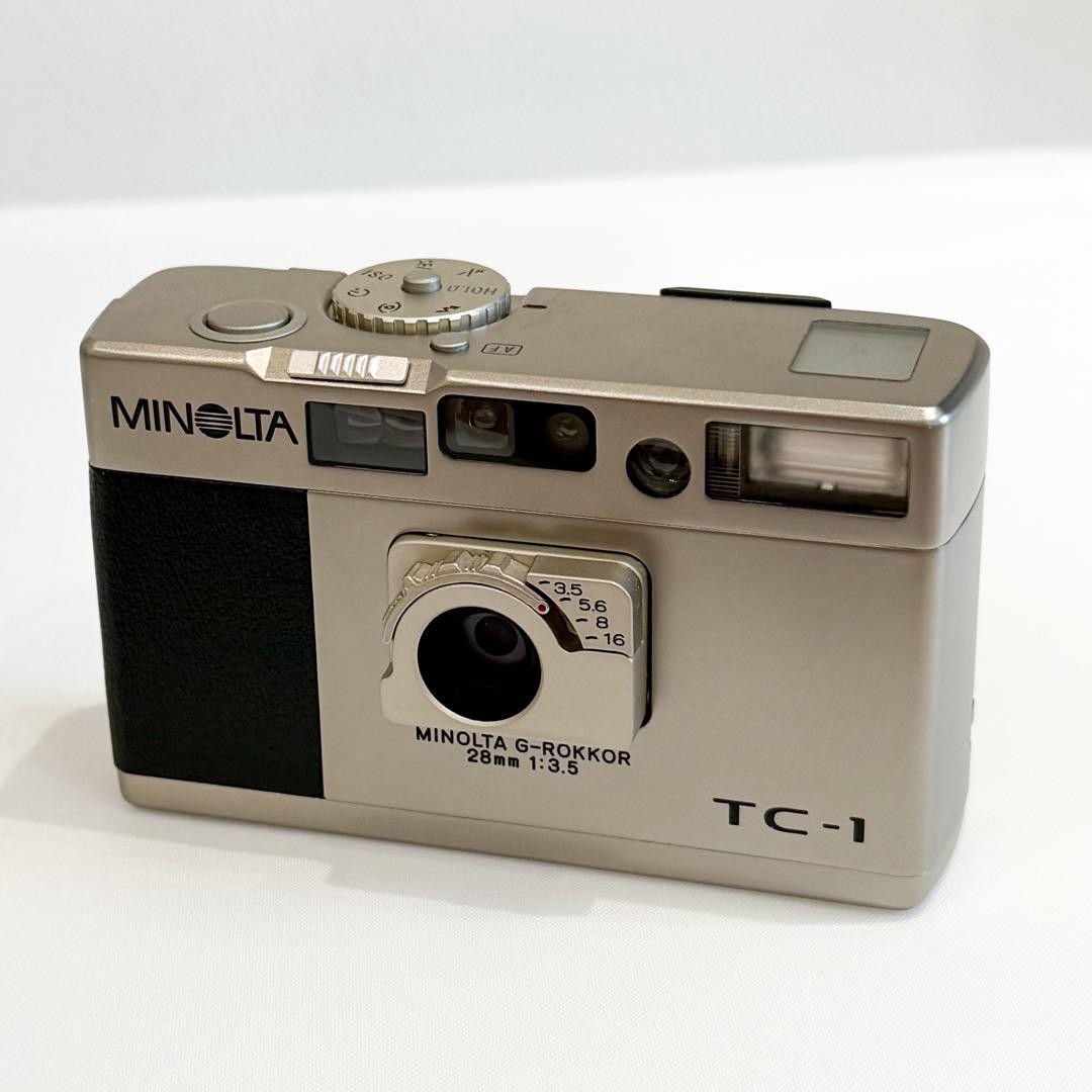 Excellent Minolta TC-1 high-end compact film camera All Work