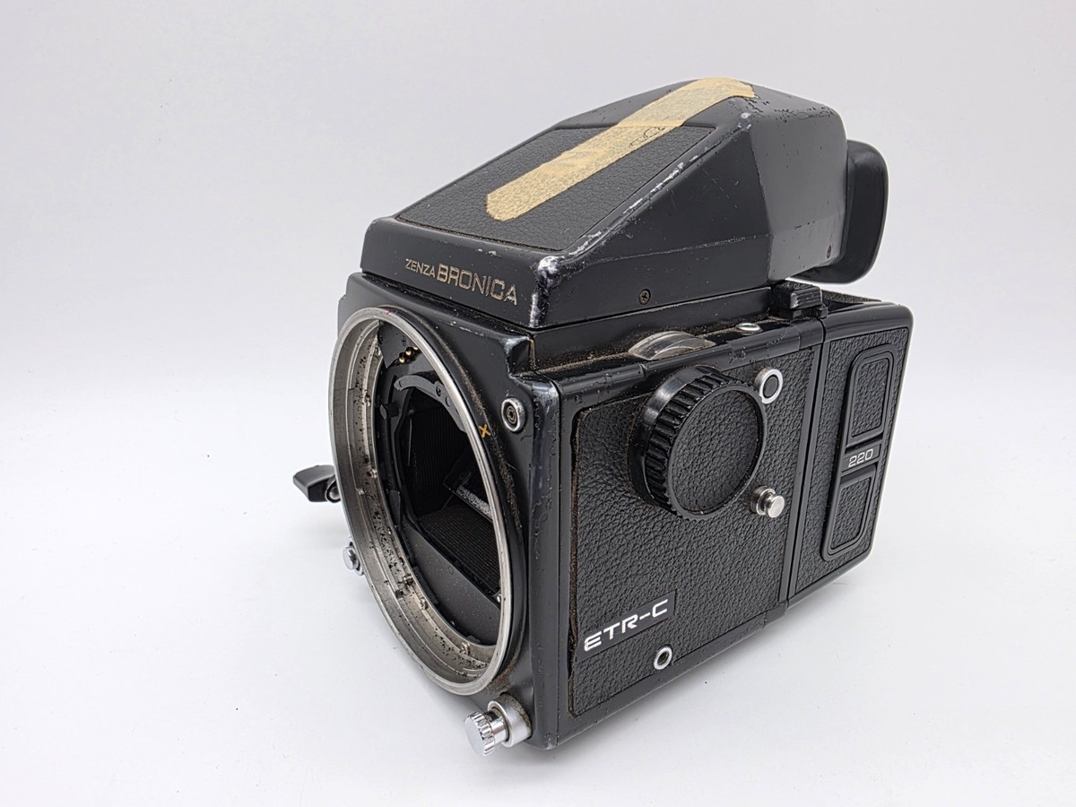 Zenza Bronica ETR-C Body 120 Film Back w⁄ Finder