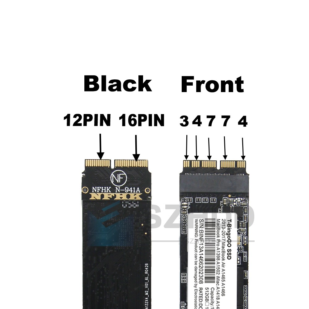NEW 1TB SSD For 2013 - 2017 MacBook Air A1465 A1466 EMC 3178 2924