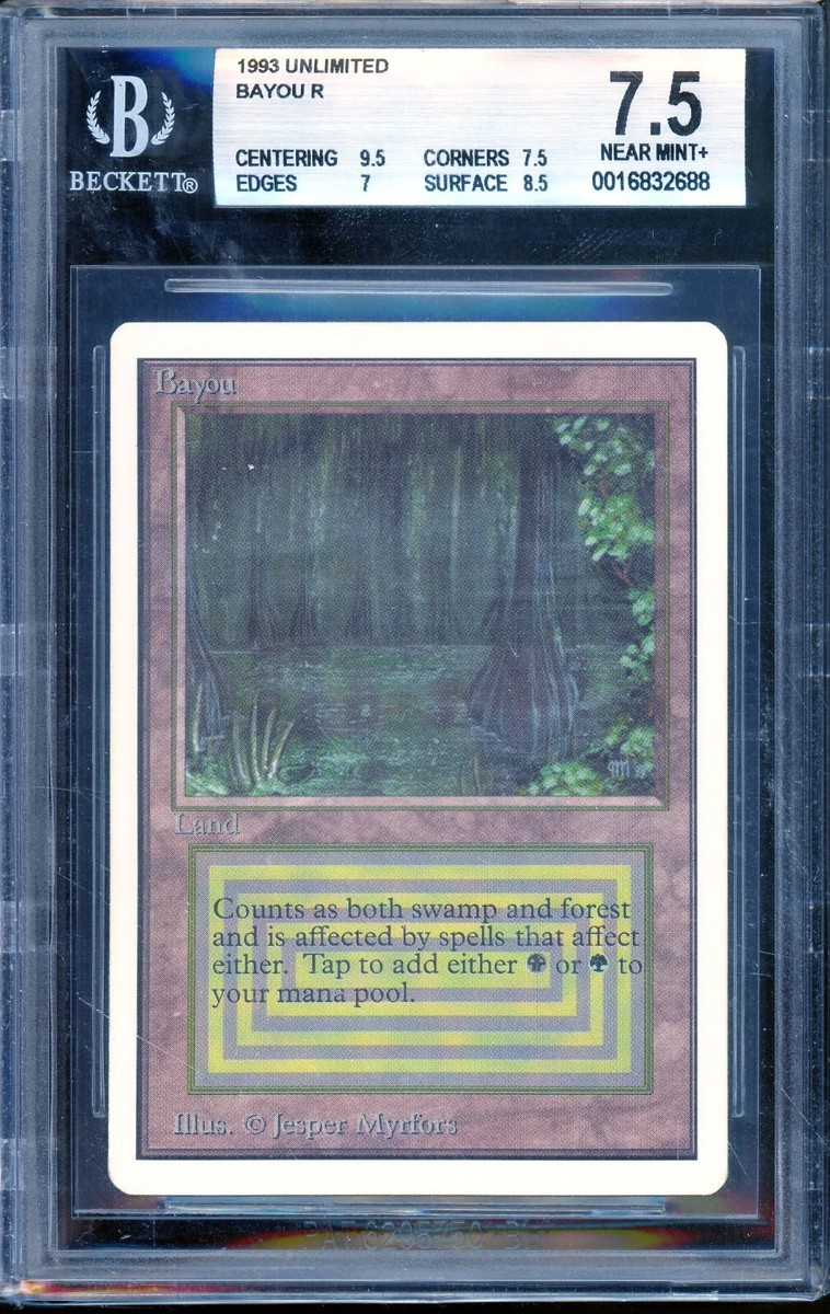 MtG Bayou 【3ED】リバイズド 英語 PLD MtG Bayou 【3ED】リバイズド