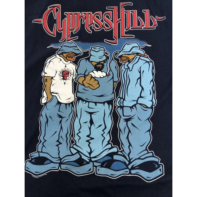 Official Cypress Hill DVX 90s Rap Tee Hip Hop Men's Big & Tall
