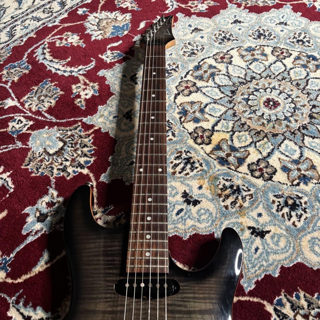 Ibanez SA260FM SSH Dinky type gray burst Electric Guitar Used From