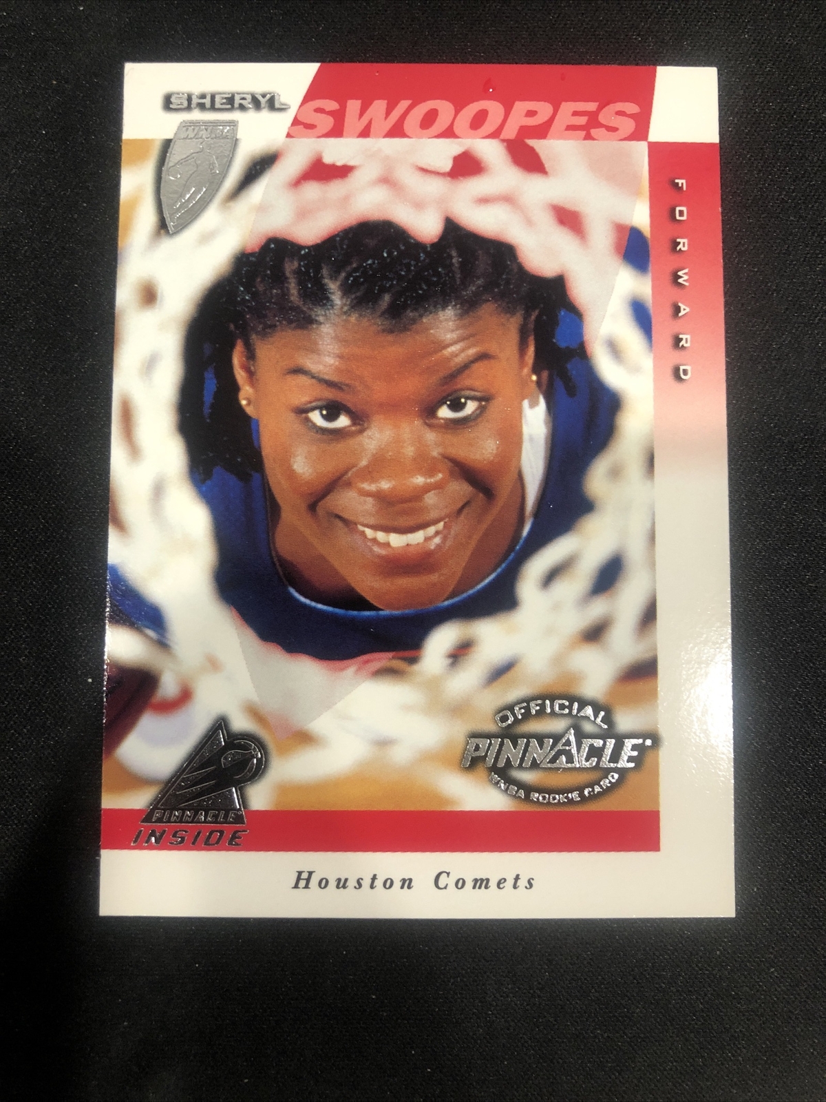 WNBA Sheryl Swoopes RC HOF サインカード WNBA Sheryl Swoopes RC HOF