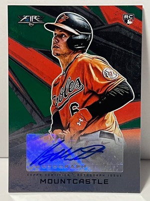 mountcastle rc autograph 70シリ topps