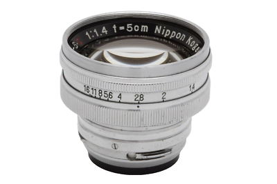Nikon 5cm (50mm) f1.4 Nikkor-S.C Nippon Kogaku Lens in Nikon S