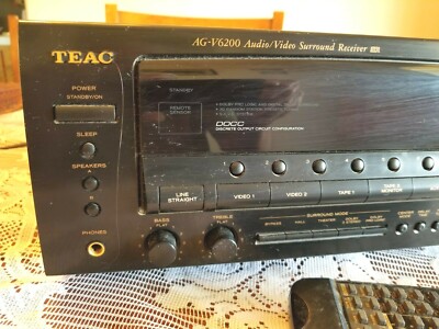 Teac AG V6200 Audio / Video Surround Receiver UR / Has Controller