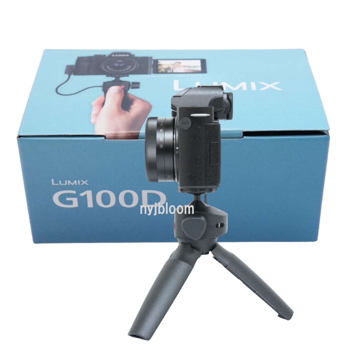 New Panasonic Lumix G100D Camera with 12-32mm Lens & Tripod Grip