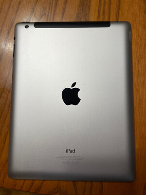 Apple iPad 4th Generation - WiFi + Cellular - Silver 32 GB | eBay