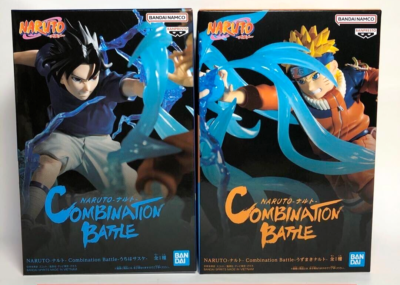 Banpresto NARUTO Combination Battle Naruto vs Sasuke Figure Set of