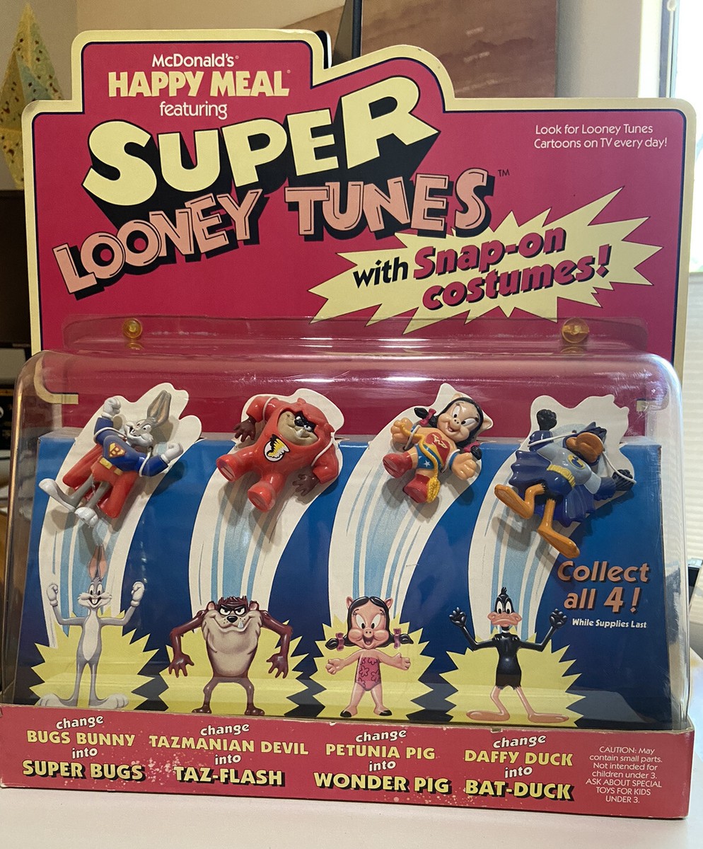 McDONALDS HAPPY MEAL WARNER BROS SUPER LOONEY TUNES STORE DISPLAY