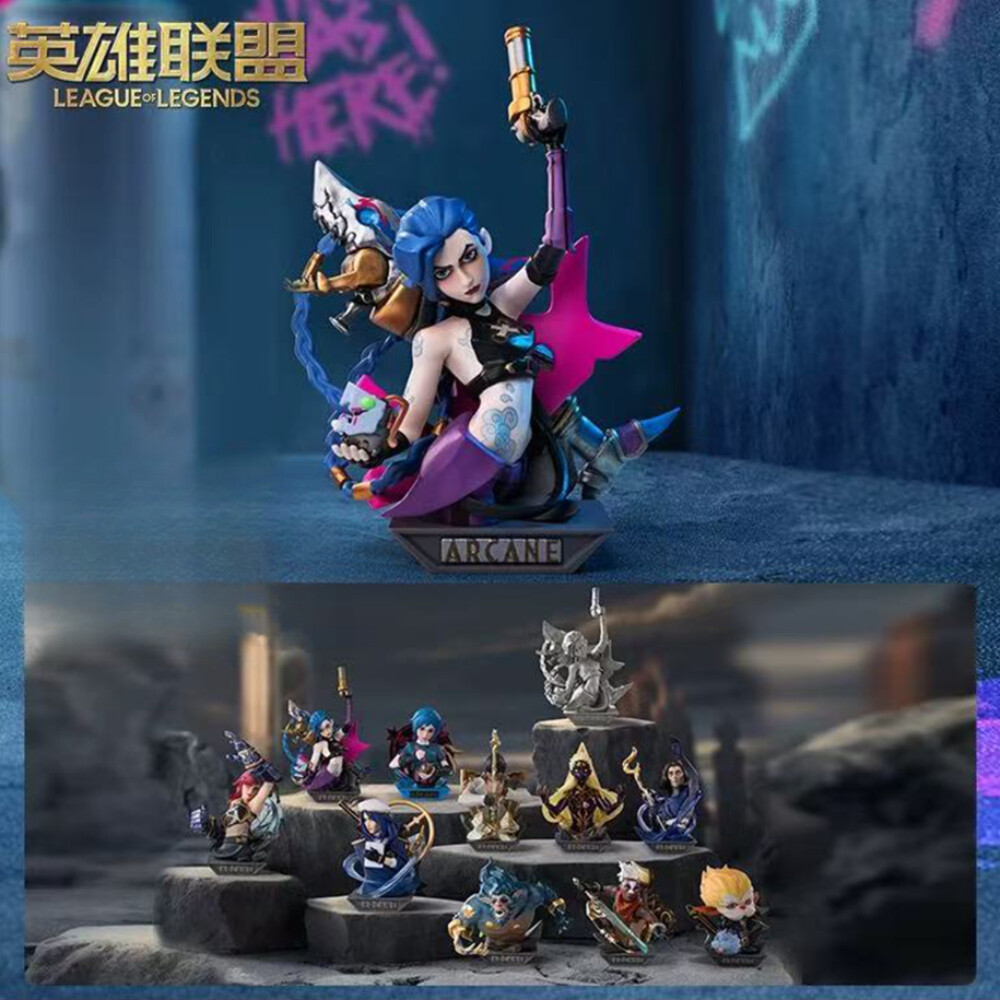 POPMART アーケイン（リーグ・オブ・レジェンド）フィギュア ジンクス