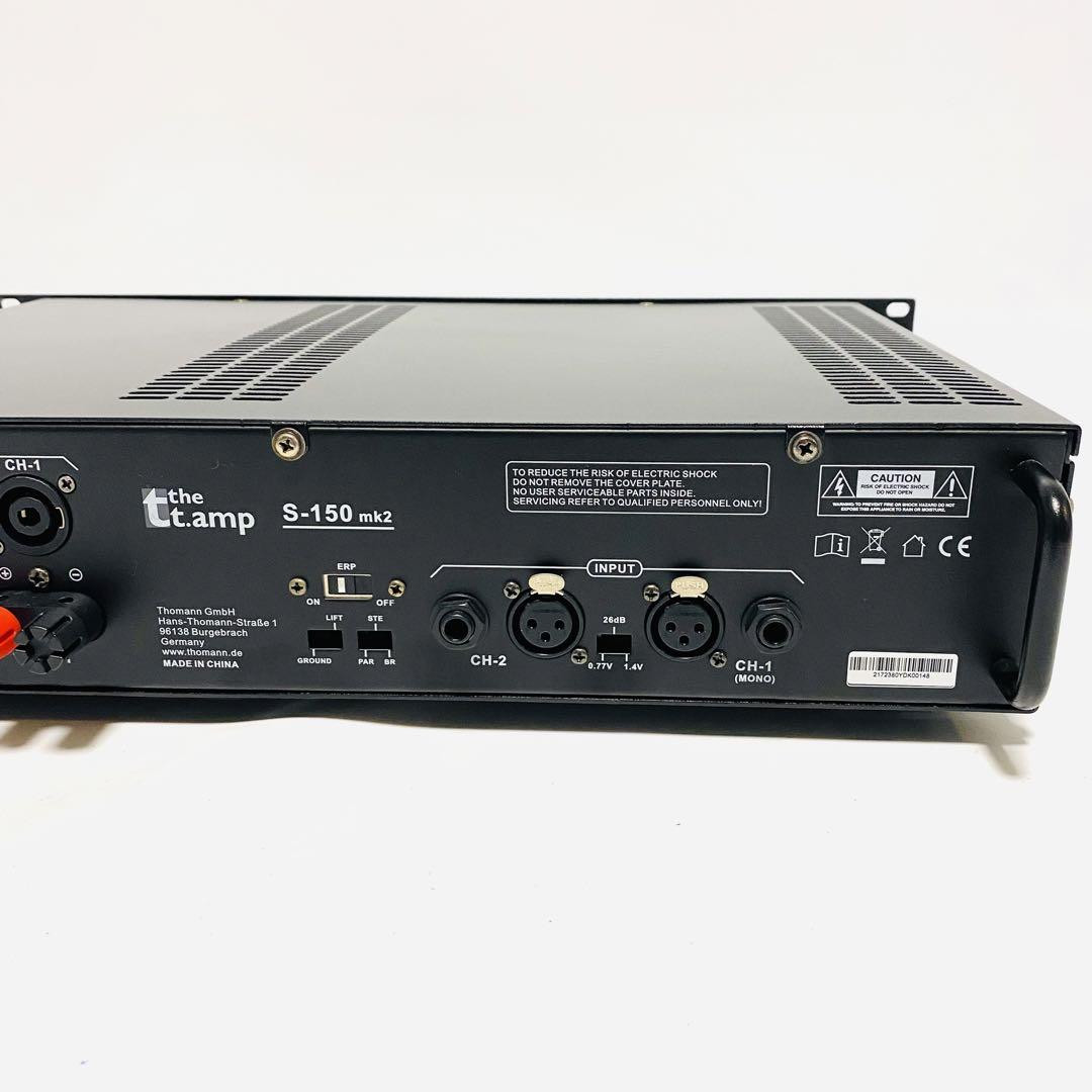 thomann S-150mk2 パワーアンプ 【新品未使用】 【公式通販】