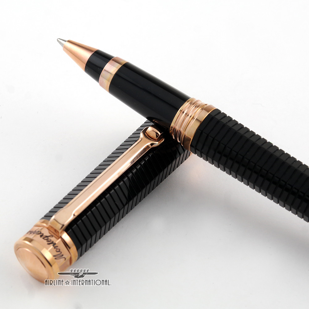 MONTEGRAPPA NERO UNO LINEA ROSE GOLD ROLLERBALL PEN | eBay