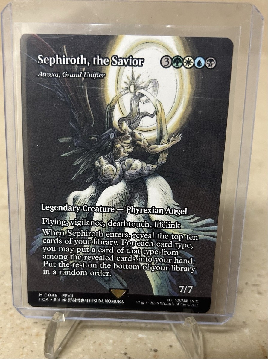 救済者、セフィロス/Sephiroth, the Savior 英語 foil Sephiroth, the