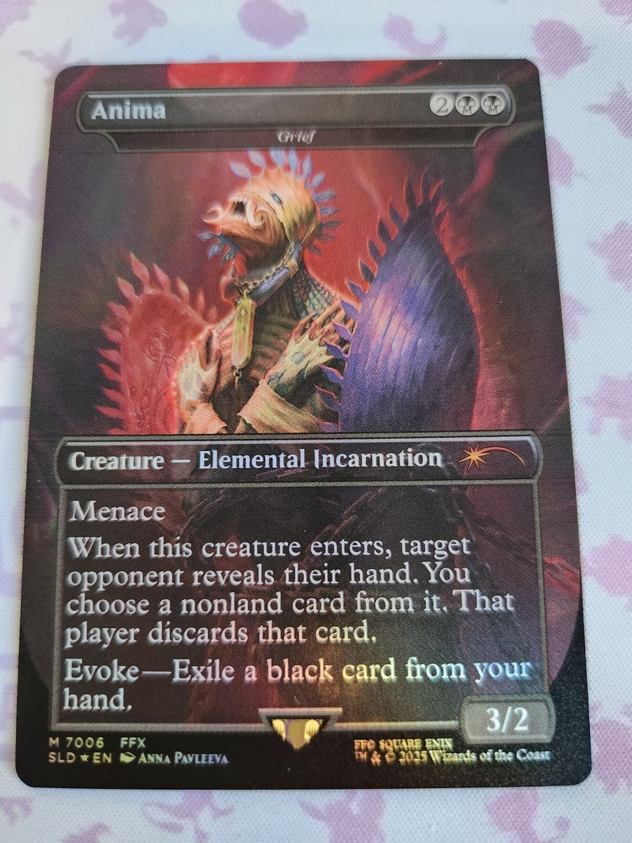 アニマ 悲嘆 Secret Lair MTG アニマ/悲嘆 Foil 日本語