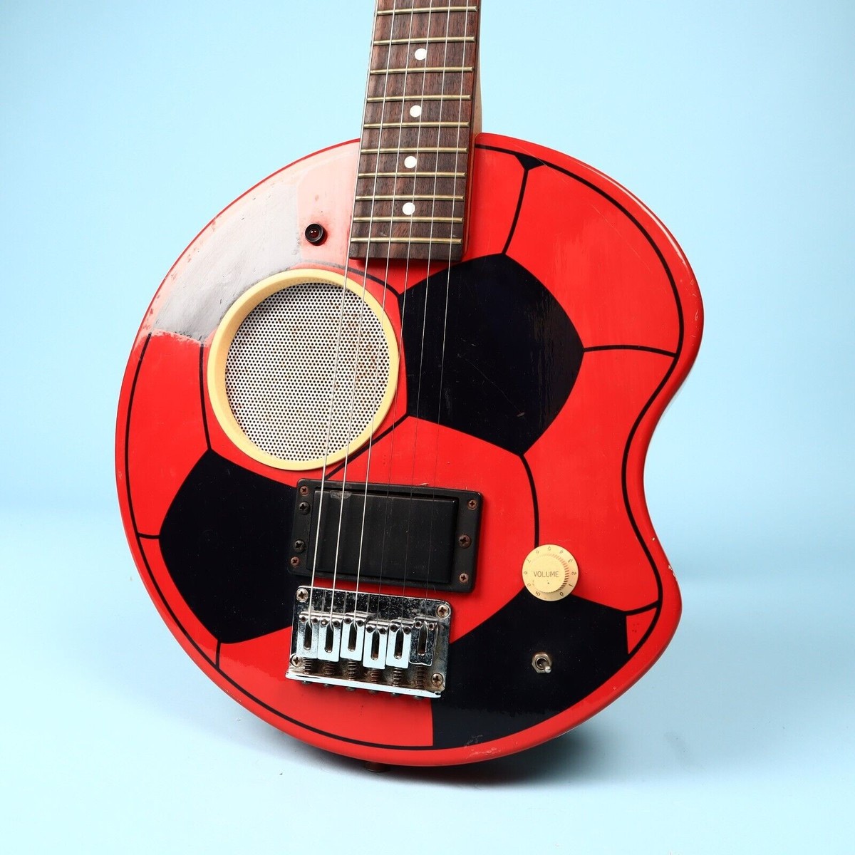 Aria Goal-iii Soccer Ball Red Electric 