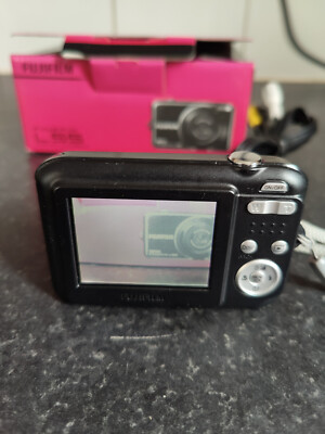 Fujifilm FinePix L55 12.0MP Digital Camera - Red for sale online