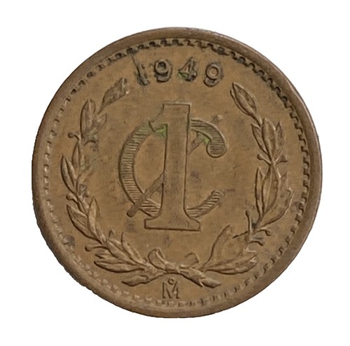 Honduras-1957- National Arms- 1 Centavos - Super GEM/BU- Bronze