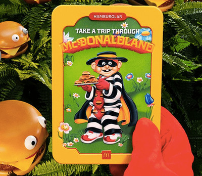 スーパーレア マクドナルド CanMan プレイランド 缶 店舗用 アメトイ