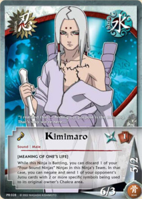Kimimaro - PR-028 - Common - 1st Edition Promo Cards NM/LP