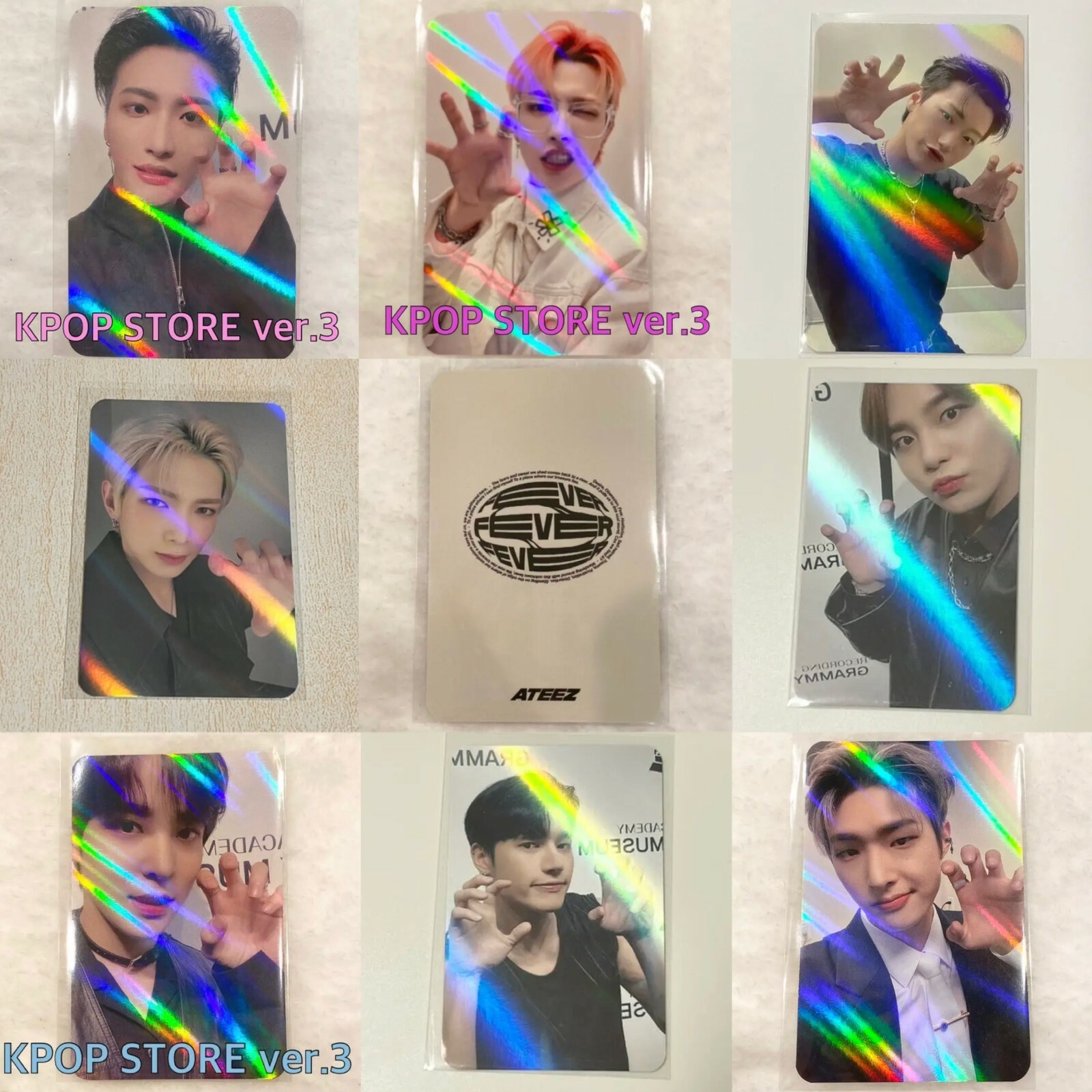 ATEEZ サノク トレカ ウヨン ホンジュン ユニット fever part3