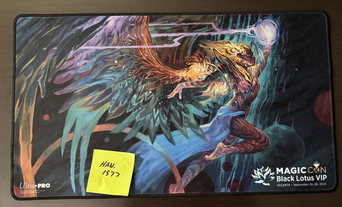 Magic MTG MagicCon Atlanta 2025 Black Lotus VIP Playmat - New | eBay