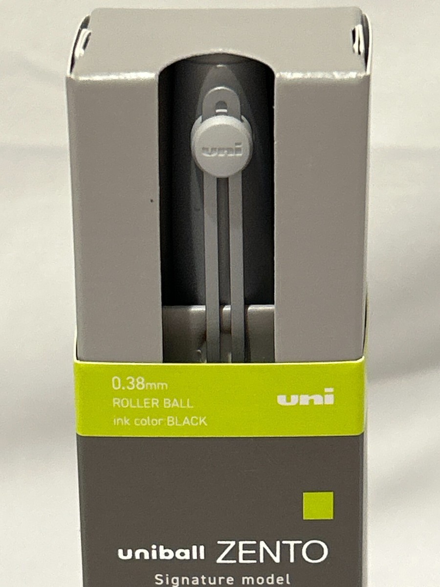 Mitsubishi Pencil uniball ZENTO signature model silver 0.38mm