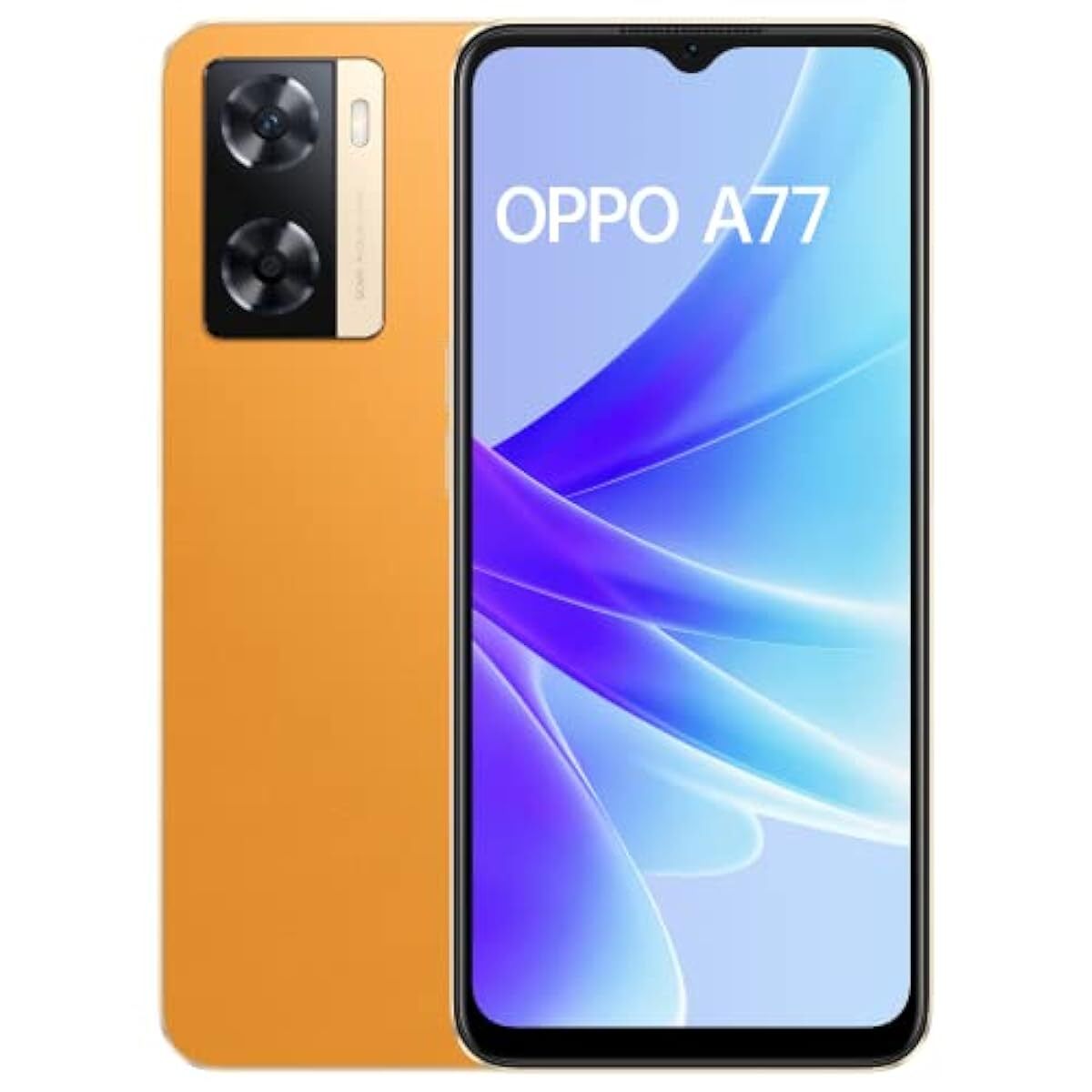 Oppo A77 (Sunset Orange, 4GB RAM, 64 Storage) with No Cost EMI