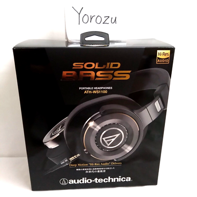 Audio Technica ATH-WS1100 Solid Bass Portable Headphones | eBay