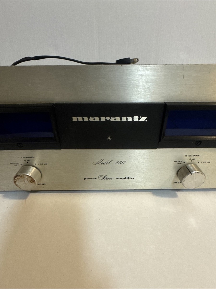Marantz Model 250 Power Amplifier – For Parts / Not Working – Does