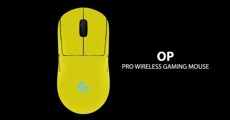 Logitech G PRO OP/PIXEL Wireless Gaming Mouse - Lime/Yellow