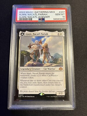 MTG Ajani, Nacatl Pariah Ajani, Nacatl Avenger Modern Horizons 3
