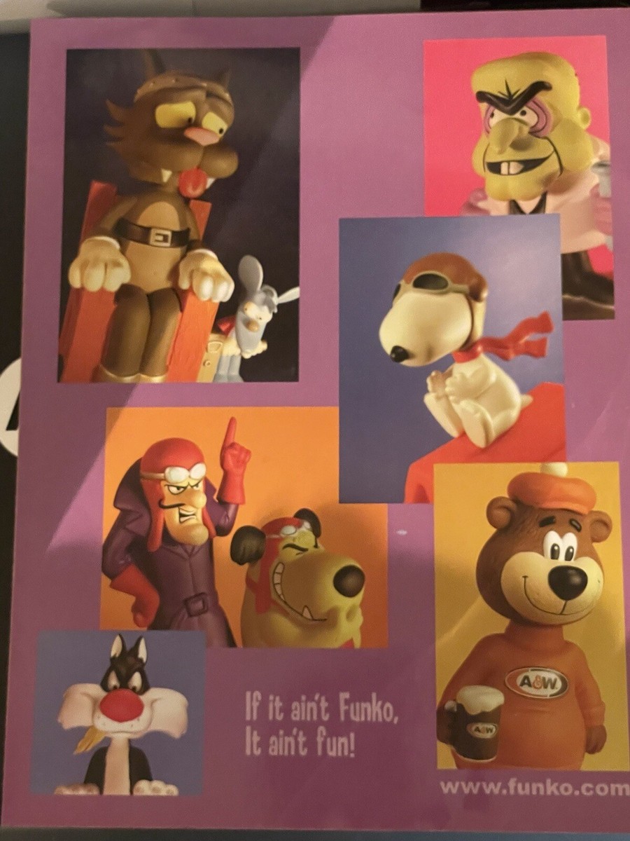 FUNKO WACKY WOBBLER POP 2007 CATALOG COLLECTION RARE NEW CONDITION