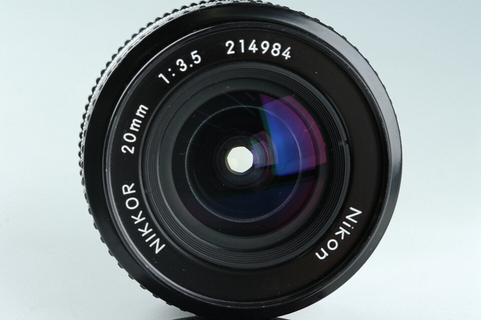Nikon Nikkor 20mm F/3.5 Ais Lens #41114 G1 | eBay
