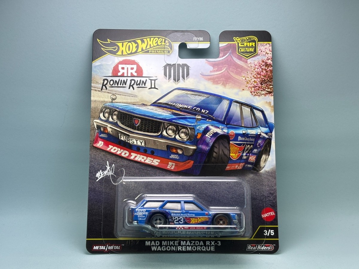 2025 Hot Wheels Premium Car Culture # Ronin Run 2- Mad Mike Mazda