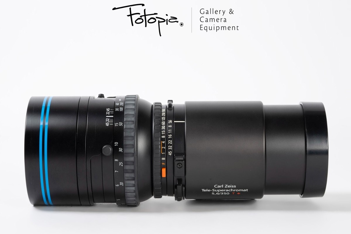 Hasselblad Carl Zeiss Tele-Superachromat CFE 350mm F5.6 with hood