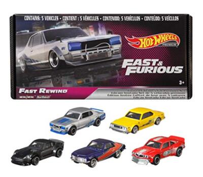 Hot Wheels Fast&Furious ワイルドスピード5台セット#23 Amazon