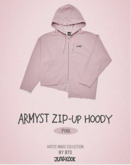 BTS] Jungkook Artist Made Collection Zip-Up Hoody Official w