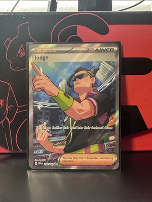 Judge Trainer 222/182 Destined Rivals Pokemon Card | eBay