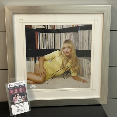 Sabrina Carpenter Hand Signed Insert Authentic JSA Certified