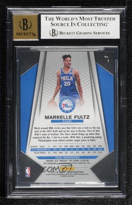 Prizm Fast Break Markelle Fultz Auto サイン