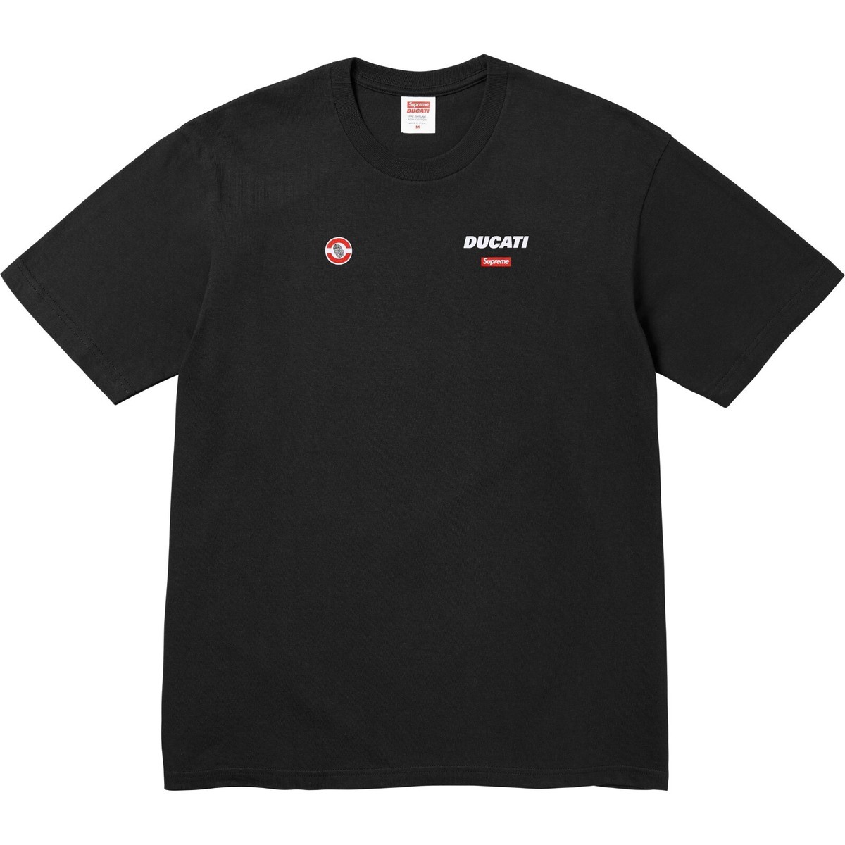 Supreme x Ducati Logos Tee Black White Red SS24 3colors Size S-XXL