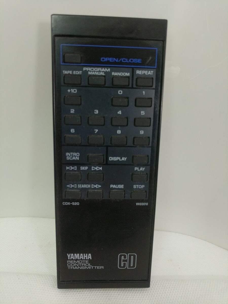 Genuine Original OEM YAMAHA VH03010 Remote Control for CDX-520 CD