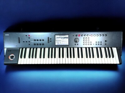 KORG M50 61 Key Synthesizer WorkstationBlack keyboard Music