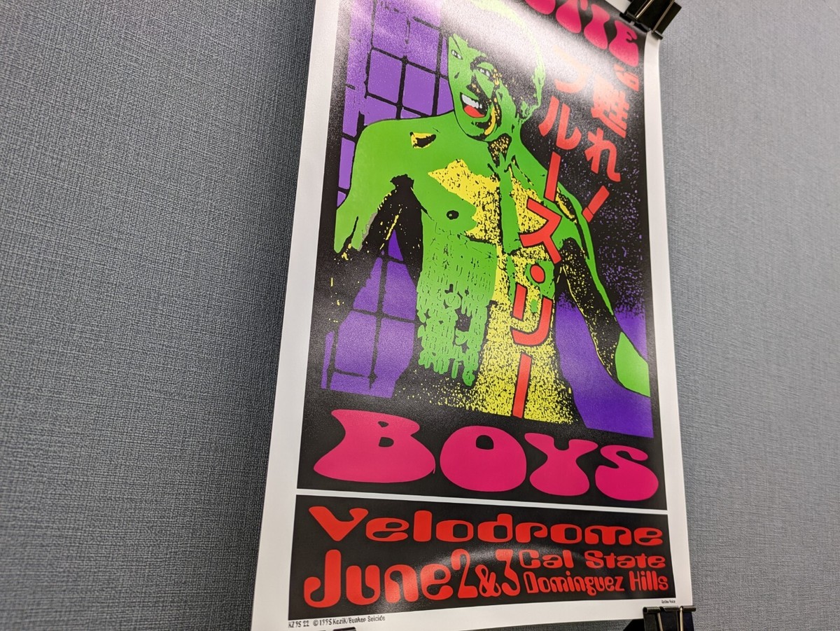 Beastie Boys Poster 1995 Bruce Lee by Frank Kozik 329mm x 483mm