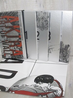 AKIRA ART OF WALL w/Poster Complete Art Set KATSUHIRO OTOMO KOSUKE