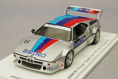 Spark 1/43 BMW M1 Procar Speed Star #6 1980 N.Nagasaka Japan