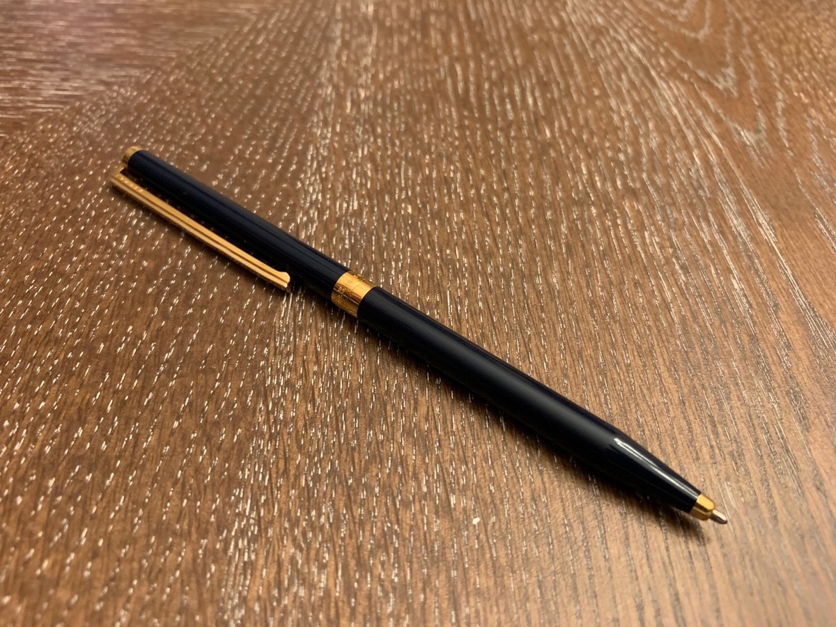 S.T. Dupont Laque De Chine Blue Ballpoint Pen With Diamond Clip | eBay