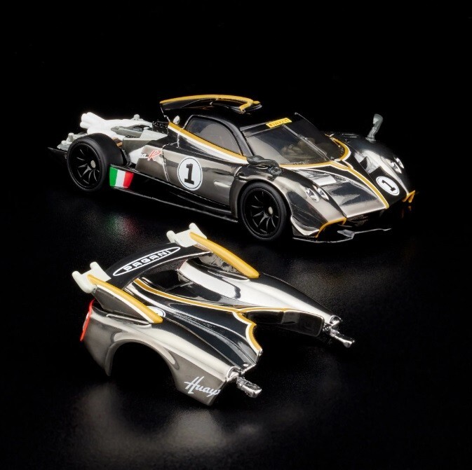 Hot Wheels Collectors RLC Exclusive '21 Pagani Huayra R Chrome